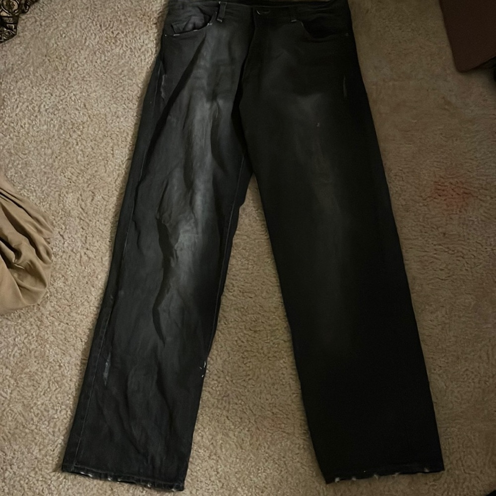medium baggy fit g unit grey jeans